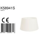 Kap 24*30*18 Rnd Be27 Effen Creme