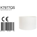 Kap 40*25 Rnd E27 wit *M*