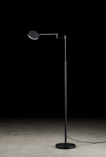 Holtkötter LED-Stehleuchte/Leseleuchte Plano B 2200Lm/Schwarz 9656-1-55