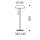 Oligo Tischleuchte GLANCE / gerade / Zugdimmer, Up-/Downlight / Cashmere matt 45-883-10-51 Ausstellungsstück TOP