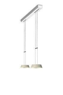 Oligo Pendelleuchte GLANCE / 2-flammig / Cashmere matt G42-883-30-51