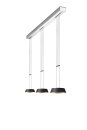 Oligo Pendelleuchte GLANCE / 3-flammig / Schwarz matt G42-883-43-23