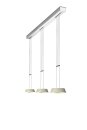 Oligo Pendelleuchte GLANCE / 3-flammig / Schwarz matt G42-883-43-23