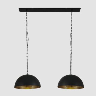 Steinhauer Semicirkel Hangl. 2-l. E27 35x130x150cm 2556ZW