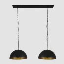 Steinhauer Semicirkel Hangl. 2-l. E27 35x130x150cm 2556ZW