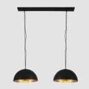 Steinhauer Semicirkel Hangl. 2-l. E27 35x130x150cm 2556ZW