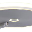 Steinhauer Turound LED Vloerl. 2-l. led knik transp.glas 2560ST