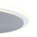 Steinhauer Turound LED Vloerl. 2-l. led knik transp.glas 2560ST