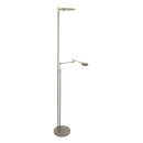 Steinhauer Turound LED Vloerl. 2-l. led knik transp.glas 2560ST