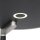 Steinhauer Turound LED Vloerl. 2-l. led knik grey glas 2663ZW