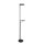 Steinhauer Turound LED Vloerl. 2-l. led knik grey glas 2663ZW