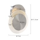 Steinhauer  Wandl. Led 8W 2700K DIMBAAR 2564ST