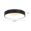 Steinhauer Ceiling and wall Plaf. rond 48cm 40w 2700k 2563ZW