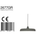 Hangl. 1-l. textile cable 2677GR