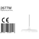 Hangl. 1-l. textile cable 2677W