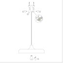Hangl. 1-l. textile cable 2677ZW