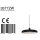 Hangl. 1-l. textile cable 2677ZW
