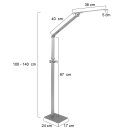 Vloerl. 1-l. led 2685ST