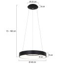 Hangl. rond 48cm 40w 2700K 2695ZW