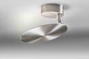Lupia Wand-/Deckenleuchte Plate Schwarz 3125-1-55