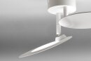 Lupia Deckenleuchte PLATE 2 Aluminium matt 3126-2-79