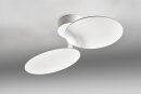 Lupia Deckenleuchte PLATE 2 Aluminium matt 3126-2-79