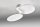 Lupia Deckenleuchte PLATE 2 Aluminium matt 3126-2-79