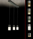 Holtkötter Pendelleuchte Aura P3 Schwarz 2023-3-55 / leer ohne Glas