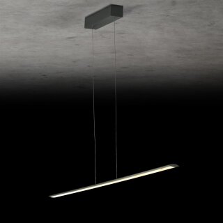 Holtkötter LED-Pendelleuchte Epsilon RR / Platin-83cm 9231-1-62
