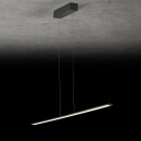 Holtkötter LED-Pendelleuchte Epsilon RR / Platin-83cm 9231-1-62