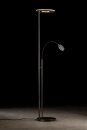 Holtkötter LED-Deckenfluter Nova Flex Schwarz / Grau 9908-2-554