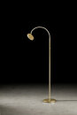 Holtkötter LED-Stehleuchte Flex S Schwarz / Blau, mit Tastdimmer 9920-1-553