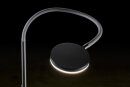 Holtkötter LED-Stehleuchte Flex S Schwarz / Blau, mit Tastdimmer 9920-1-553