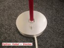 Holtkötter LED-Wandleuchte Flex W Schwarz / Grau, mit Drehdimmer 9922-1-554