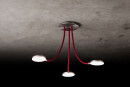 Holtkötter LED-Deckenleuchte Flex D3 Platin / Grau, dimmbar 9923-3-624