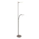 Steinhauer Deckenfluter mit Leseleuchte 40+10W /2200-4000K