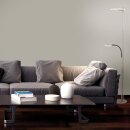 Steinhauer Deckenfluter mit Leseleuchte 40+10W /2200-4000K