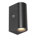 SteinhauerBuitenl. 2-l. led 4w 2700K sensor