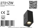 SteinhauerBuitenl. 2-l. led 4w 2700K sensor