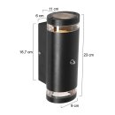 SteinhauerBuitenl. 2-l. led 4w 2700K sensor
