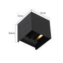 SteinhauerBuitenl.. led 2x3w incl. sensor
