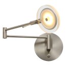 SteinhauerWandl. 1-l. led transp. glas