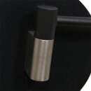 SteinhauerWandl. 1-l. led grey. glas