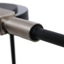 SteinhauerWandl. 1-l. led grey. glas