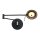 SteinhauerWandl. 1-l. led grey. glas