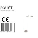 SteinhauerVloerl. 1-l. led 10w clear glass