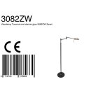 SteinhauerVloerl. 1-l. led 10w smoke glass