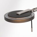 SteinhauerVloerl. 1-l. led 10w smoke glass