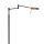 SteinhauerVloerl. 1-l. led 10w smoke glass