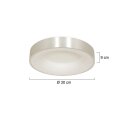 SteinhauerPlaf. 30cm 30w 2700K
